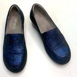 Alegria  EMMA By PG Lite Leather Clog Wedge Heel in Blue Twist S-156 Sz 9 Photo 0