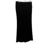 ✨J.Crew Silk Velvet City Fit Wide Leg Full Length Dress Sz 8 Pants✨ Black Photo 3