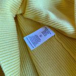 Cyrus NWT Devotion By  Ribbed Halter Neckline Stretch Midi Dress Yellow XL Photo 7