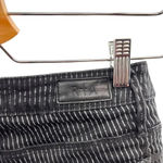 RtA Kiki Striped Kick Flare Textured Black‎ Jeans Pants Size 26 Black Photo 11