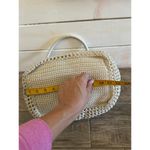 The Sak  106429 Cream Cambria Satchel Hand-Crocheted Tote Bag Photo 5