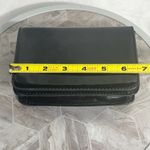 Forever 21 Black Patent Clutch Gold Chain Shoulder Bag One Size Photo 6