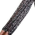 Amuse Society Women’s ‎ Vneck Patterned Blouse 100% Viscose Size XS Photo 3