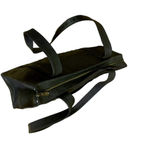 MCM VINTAGE HERITAGE ZIP TOTE BAG IN BLACK VISETOS NYLON CANVAS A0272 Photo 6