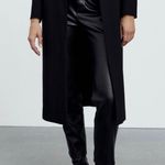 ZARA Faux Leather Mom Fit Pants Photo 0