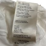 Anthropologie Cream Off-White Square-Neck Puff-Sleeve Tiered Dress – Large Photo 9