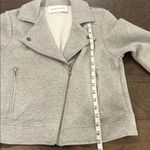 New With Tags Cupcakes and Cashmere Wesley Knit Moto Jacket Sz M Gray Size M Photo 6