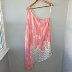 Maeve ANTHROPOLOGIE Silk Dress Womens Size 14 Romantic Fairy Feminine Ethereal Photo 2