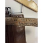 Princess Polly Princess‎ Polly Faux Vegan Leather Love Club Brown High Waisted Tapered Pants 6 Photo 5