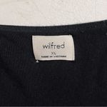 Aritzia  Wilfred Lydia Ruched Mini Dress in Black Photo 9