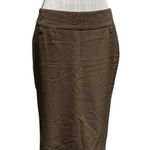 ZARA  Basic Brown Skirt Size 8 Photo 0