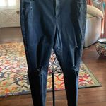 Old Navy 🖤🖤🖤BOGOHO 🖤🖤🖤 Black Rockstar Style Distressed Jeans Photo 0