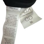 Calia By Carrie Underwood Black Deep V One Piece Swimsuit Bathing Suit Sz 16 Photo 4