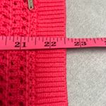 Nautica Pink Crocheted Pullover Top Square Neck Short Sleeve Medium NWT Preppy Photo 8