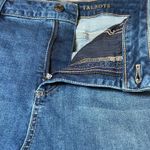 Talbots  Heritage Crop Jeans Womens 16 Blue Denim Zipper Ankle Casual Everyday Photo 6