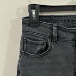 American Eagle  stretch faded black wash mom jeans size 0 Photo 4