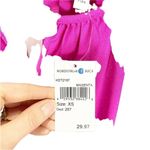 Hy & Dot Hot Pink Open Back Blouse Sz XS Flowy Long Sleeve Casual NEW Photo 5