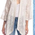 Anthropologie Tolani X  Mantra Kimono Jacket Cardigan Light Blue Photo 1
