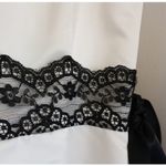 Gunne Sax VTG Jessica McClintock for  Dress White Black Lace Size 1/2 0-2 Prom Photo 1