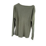 Dickies Women's Long Sleeve Henley Green Size 2XL Photo 2