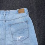 American Eagle  Dreamy Drape Denim Highest Waist Baggy Shorts Light Wash Womens 6 Photo 3