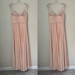 Jenny Yoo  Inesse Blush Maxi Dress Size 6 Photo 3