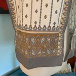 St.Michael Vintage Scarf 55 x11.5 100% Polyester Print Ecu Made in Italy Brown Photo 1