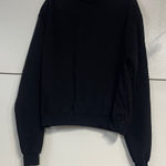 Good American  WOMENS LIBRA HOROSCOPE CREWNECK SWEATSHIRT BLACK SMALL Photo 0