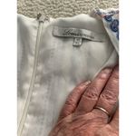 Lovers + Friends  Cassidy Mini Dress Bella Scarf Print V-Neck Blue White Sz XS Photo 8