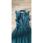 Alexis forest green Eleanora Lace Cap Sleeve Gown size medium Photo 3