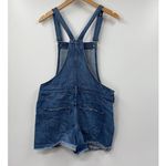 Madewell Denim Bib Shortalls Adirondak Adjustable Short Overalls Blue Medium Photo 5