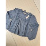 American Eagle NWT Neutral Lace Babydoll Tank - High Neck Blouse Bundle Size S Photo 6