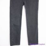 Madewell NEW Petite Curvy Stovepipe Jeans in Black Rinse Wash, 24P Photo 3