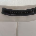 ZARA white asymmetric tunic with bow Photo 4