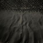 AllSaints Mesh Dress Women’s Size 4 Hand Embellished Sequin Beaded Swim Cover Up Black Photo 3