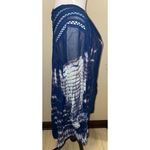 Free People Free‎ People blue tie dye Loose tunic top Blouse size  Small Photo 1