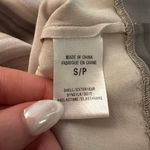 Theory  cream & gray silk sleeveless mini dress size S Photo 7