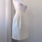 Vintage ‘90s Ivory Pencil Mini Skirt White Size XXS Photo 5