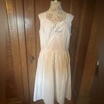 Chadwick's Vtg 90s/Y2K Chadwick’s Cotton White Eyelet Lace Pastoral Dress, Size 16 Photo 4