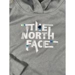 The North Face  Hoodie Womens Small Gray White Spell Out Sweatshirt‎ Sweater Outdoors Photo 2