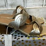 Joie NWT  Soft Gold Heeled Sandal Society‎ size 9.5 Photo 1