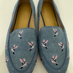 Talbots  Ryan
Embroidered Hummingbird Cotton
Loafers Size 9 Photo 0