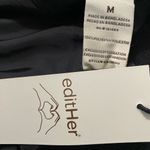 editHer 🫶🏼Black California all star Varsity Jacket sz med Black Photo 3