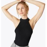 Cuts Clothing Rib Sleeveless Coreflex Mock Neck Tank Top in Black Size L Photo 1