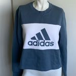 Adidas  Colorblock cropped large sweatshirt Photo 0