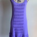 Plenty By Tracy Reese  Sleeveless Tidal Pleat Lavender Dress Size Medium Photo 3