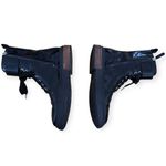 Tod's Tod’s Women’s Glossy Patent Combat Boots Leather Size 38.5 8.5 Black Photo 3