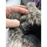 Khombu Slope Black Fur Lined Suede Leather Winter Lace Up Waterproof Boots Sz 7 Photo 7