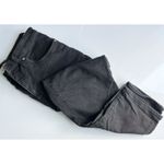 Madewell • Classic Straight Black Women's Jeans Lunar Wash Photo 6