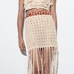 ZARA  Crochet Skirt Photo 8